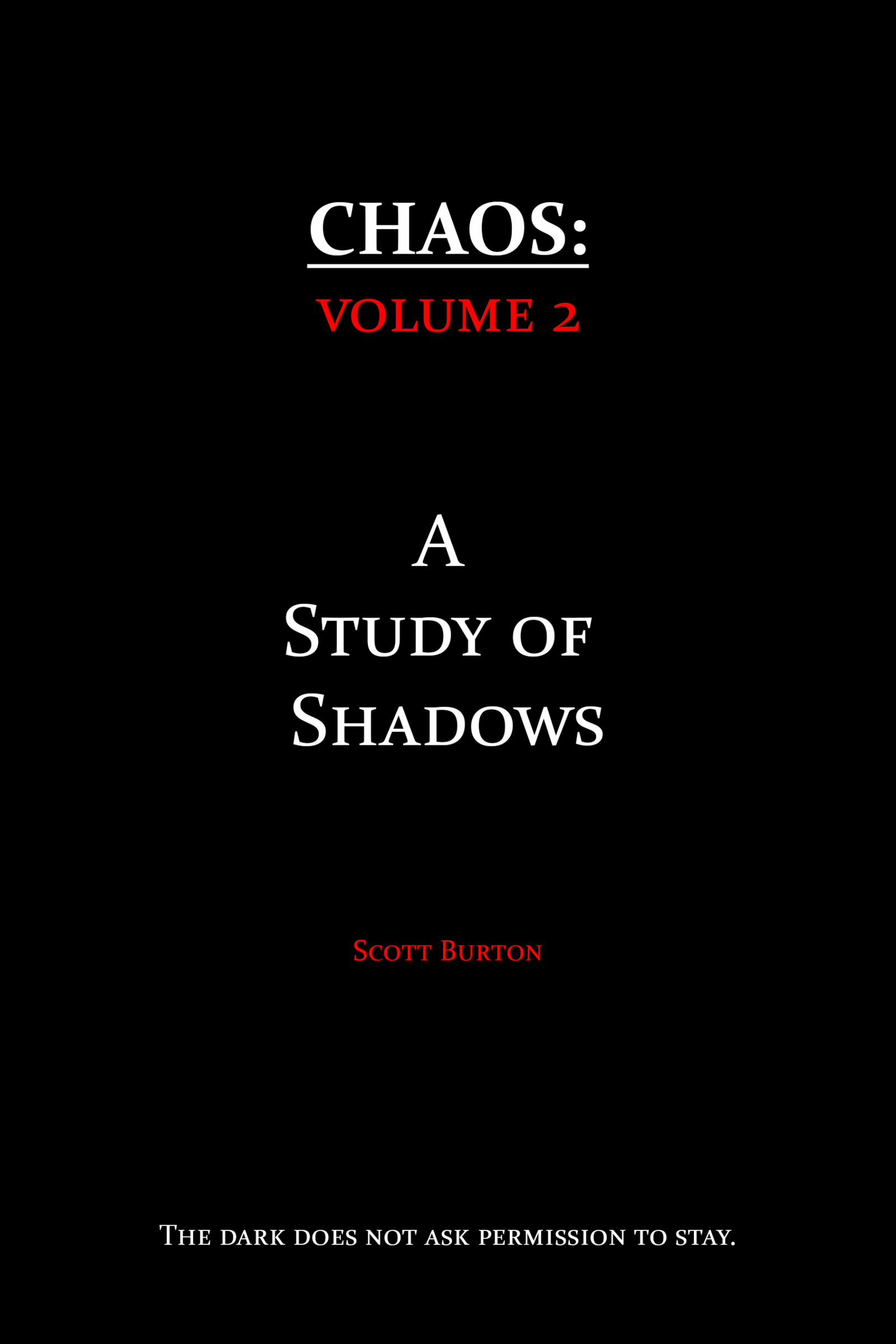 Chaos: A Study of Shadows book cover