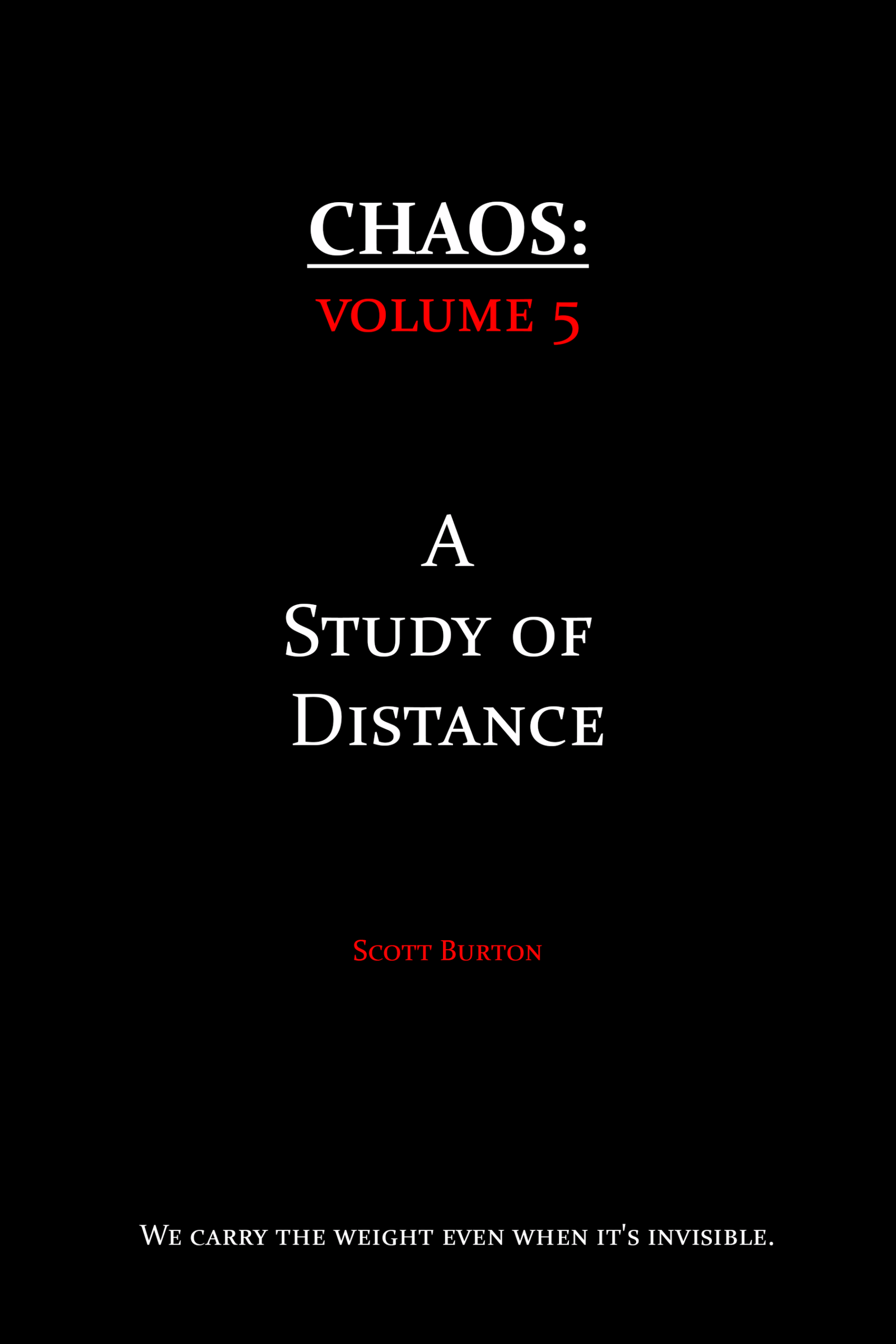 Chaos: A Study of Distance book cover